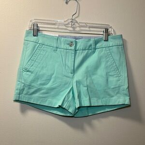 🩵Southern Tide Women’s Leah Offshore Green 3” Short Sz 4